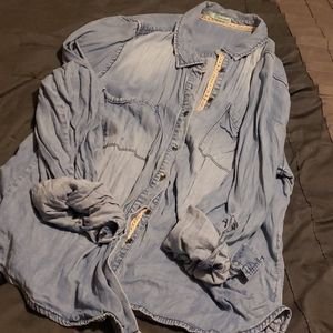 Denim Chambray Button Down